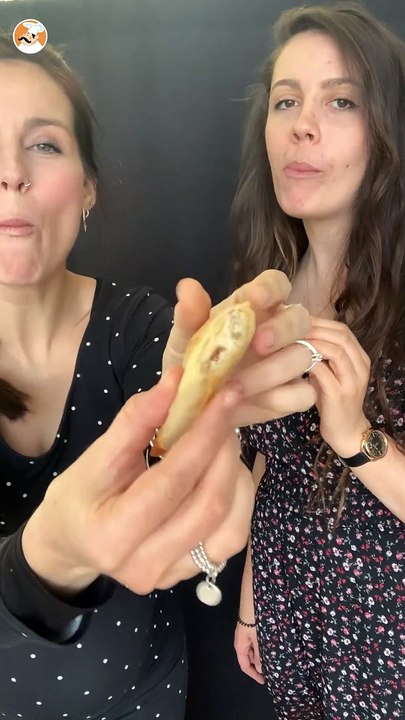 Samosas mit makrele und frischkäse