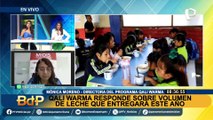 Directora de ‘Qali Warma’ se pronuncia tras denuncia de ganadores sobre volumen de leche
