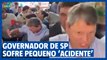 SP: Governador Tarcísio de Freitas sofre pequeno ‘acidente’