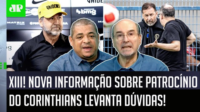 E AGORA?? Cara, o presidente do Corinthians... OLHA essa INFORMAÇÃO sobre PATROCINADOR MILIONÁRIO