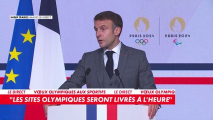 Emmanuel Macron affirme que l'objectif de top 5 est largement atteignable