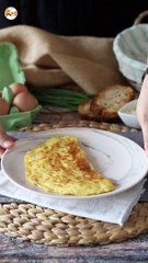 Omelette au fromage, la recette express prête en 5 minutes !