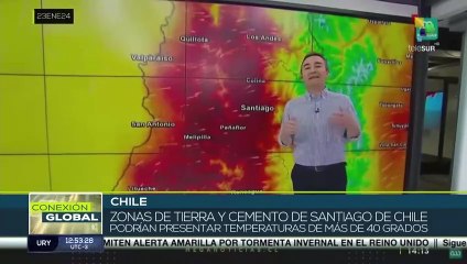 Chile decreta Alerta Amarilla por ola de calor