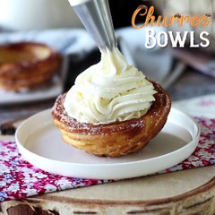 Delicious Baked Churros Bowls for a Show-Stopping Dessert 🍩