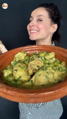 Chicken tagine, lemon and olives (super easy to make!)
