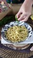 Espaguetis al limón, la verdadera receta italiana de la pasta al limone