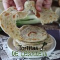 Tortitas chinas con cebolleta- scallion pancakes