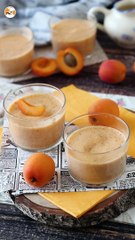 Mousse de albaricoque fácil, sin cocción y con pocos ingredientes