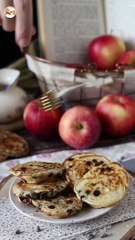 Tortitas de manzana sin azúcares añadidos