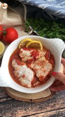 Badejo com tomate, limão e cominho (receita leve e fácil)