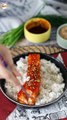 Salmão ao molho coreano gochujang pronto em 8 minutos!