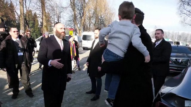 Elon Musk visits Auschwitz, defends record on anti-Semitism