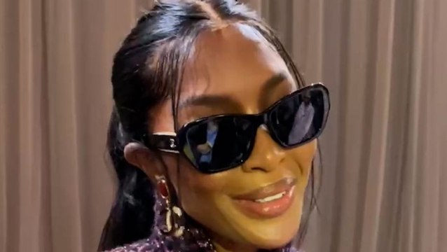 L'interview de Naomi Campbell au défilé Chanel Haute Couture printemps-été 2024