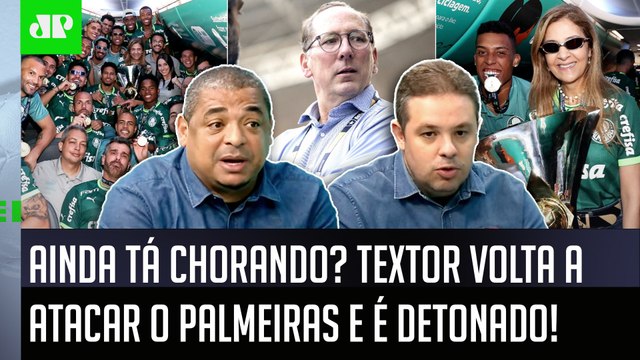 MEU DEUS! Dono do Botafogo VOLTA A ATACAR o Palmeiras e é DETONADO: ESSE TEXTOR É UM...