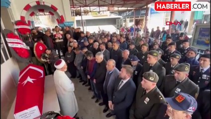 Kore Gazisi Mehmet Alkan'ın cenazesi toprağa verildi