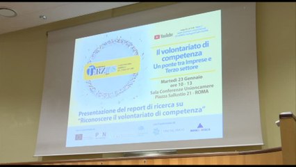 Presentato il volume "Riconoscere il volontariato di competenza"