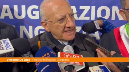 Fsc, De Luca "Fitto sta bloccando anche la programmazione culturale"