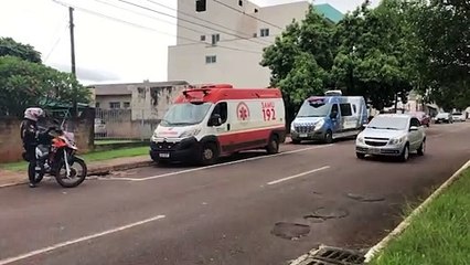 Homem em surto mobiliza Samu e GM no Centro