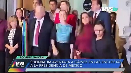 SHEINBAUM AVENTAJA A GÁLVEZ EN LAS ENCUESTAS
