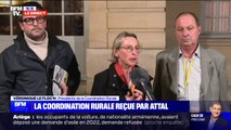 Rencontre entre Gabriel Attal et la Coordination Rurale: 