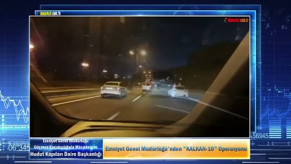 Emniyet Genel Müdürlüğü'nden "KALKAN-10" Operasyonu