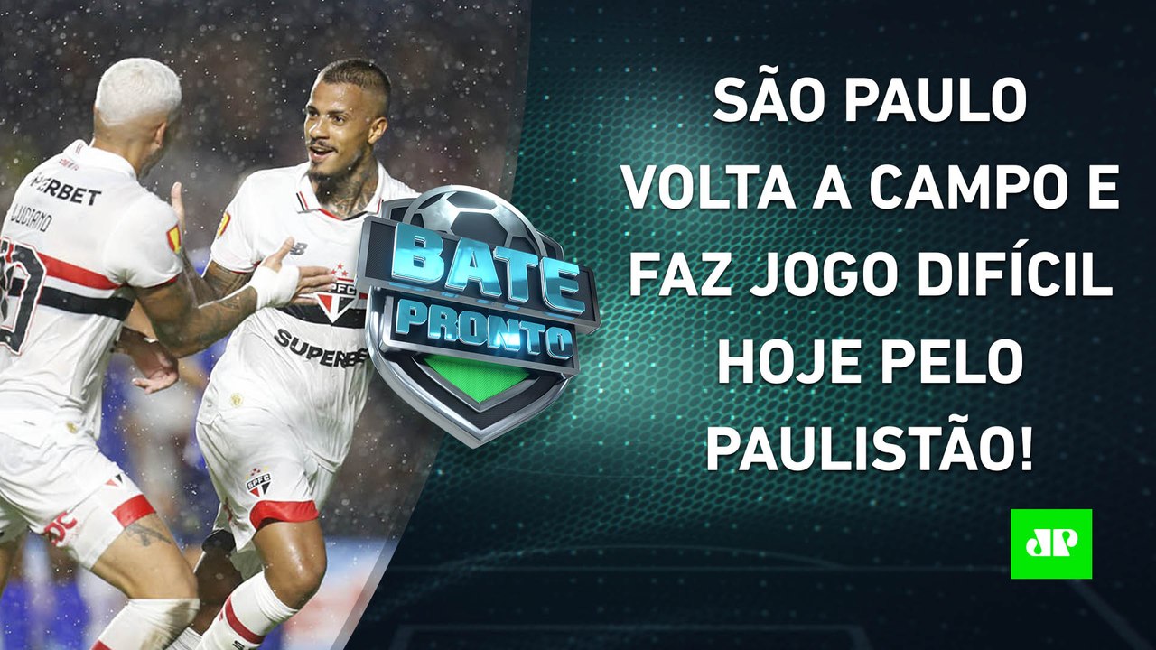 São Paulo JOGA HOJE pelo Paulistão; Flamengo ultrapassará R$ 1,3 BILHÃO de FATURAMENTO | BATE PRONTO