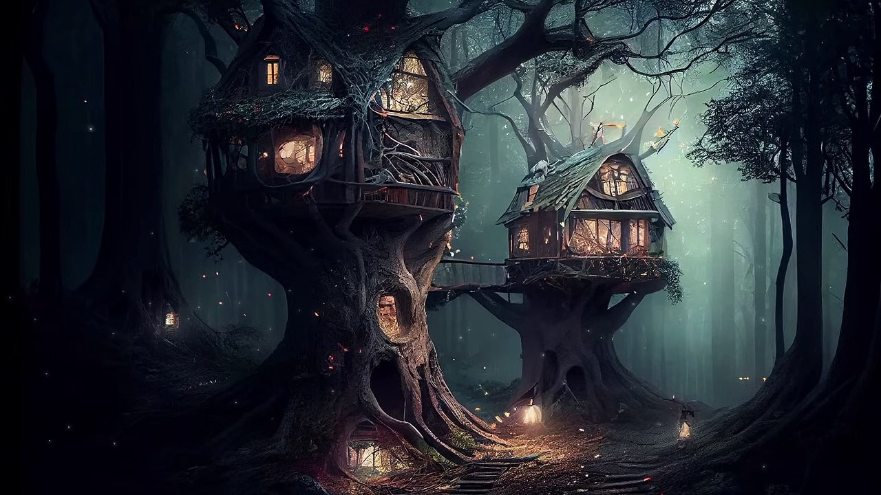 Elven Forest - Ethereal Fantasy Ambient Music - Relaxing Beautiful Meditative Music