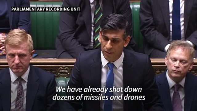 UK PM Sunak says Yemen strikes aim to 'degrade' Huthis' ability to attack Red Sea shipping