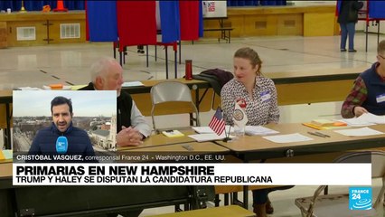 Informe desde Washington: demócratas en New Hampshire eligen entre Trump y Haley