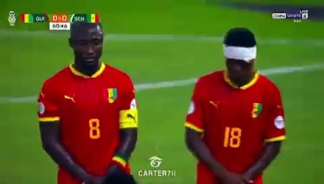 Sénégal-Guinée : Abdoulaye Seck ouvre le score d’un coup de tête