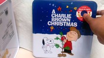 Walgreens Peanuts Gang Charlie Brown Christmas Holiday Musical Cookie Tin (Ebay Listing)