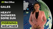 Met Office Morning Weather Forecast 24/01/24 - Strong winds, showers and sunny spells