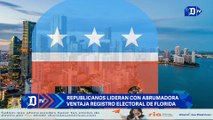 Republicanos lideran con abrumadora ventaja registro electoral de Florida | El Diario en 90 segundos
