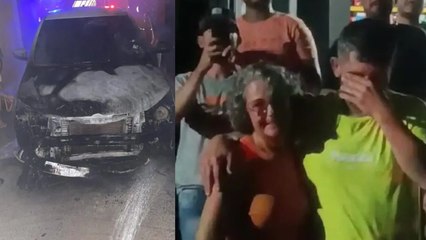 Homem ganha carro novo dos amigos após veículo antigo pegar fogo no PR