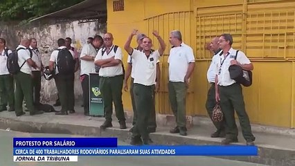 Cerca de 400 trabalhadores rodoviários paralisaram a sua atividades