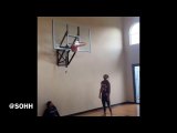 Lil Pump Shows Off Basketball Skills