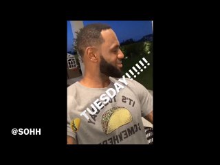 LeBron James Delivers His Best TACO TUESDAY Ever W/ Anthony Davis