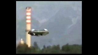 Classic flying saucer UFO near Aviano NATO Base, Italy (published by MUFON researcher)