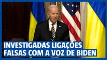 Investigadas ligações falsas com a voz de Joe Biden