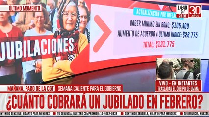 Consultorio en vivo: ¿Cuánto cobrará un jubilado en febrero?