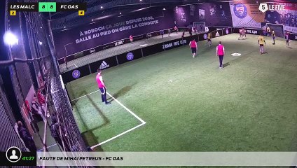 Faute de Mihai Petreus - FC OAS