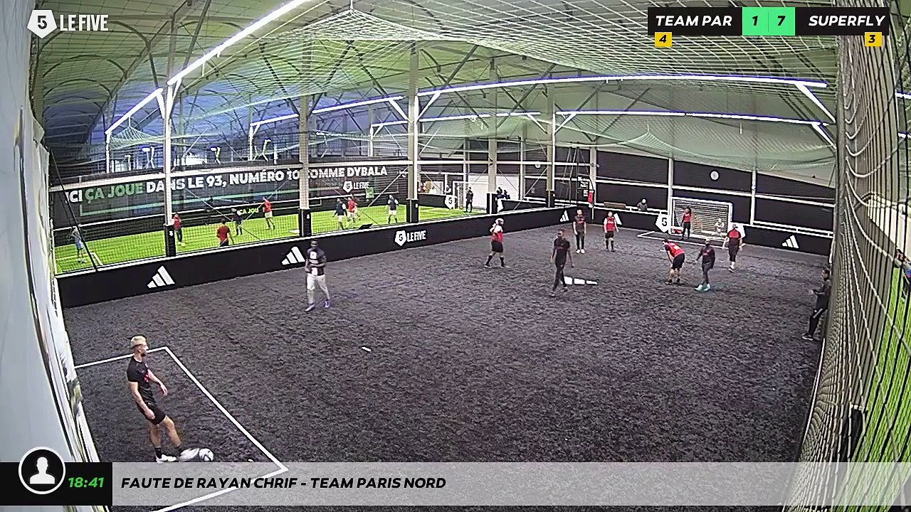 Faute de Rayan CHRIF - TEAM PARIS NORD