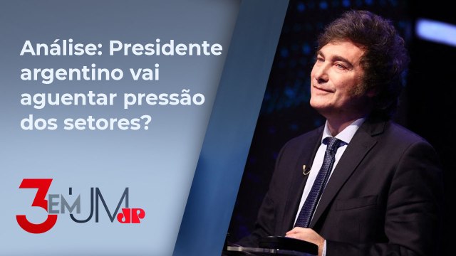 Milei afrouxa regras após pressão de farmacêuticas