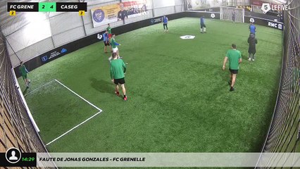 Faute de Jonas Gonzales - FC Grenelle