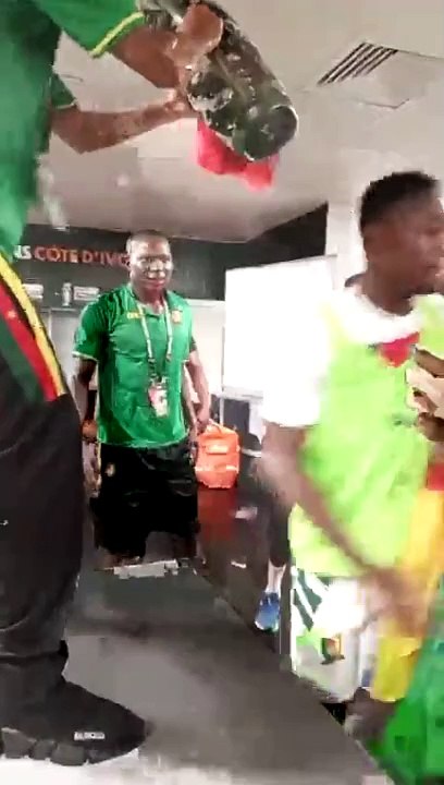 CAN 2023 : comment les Lions ont célébré la qualification dans les vestiaires