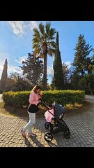 Χριστίνα Βραχάλη: Η ονοματοδοσία στη νεογέννητη κόρη της και η πρώτη βόλτα στη χειμωνιάτικη λιακάδα