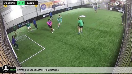 Faute de Loic Delbois - FC Grenelle