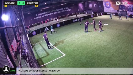 Faute de Cyril GEBRAYEL - FC BATCH