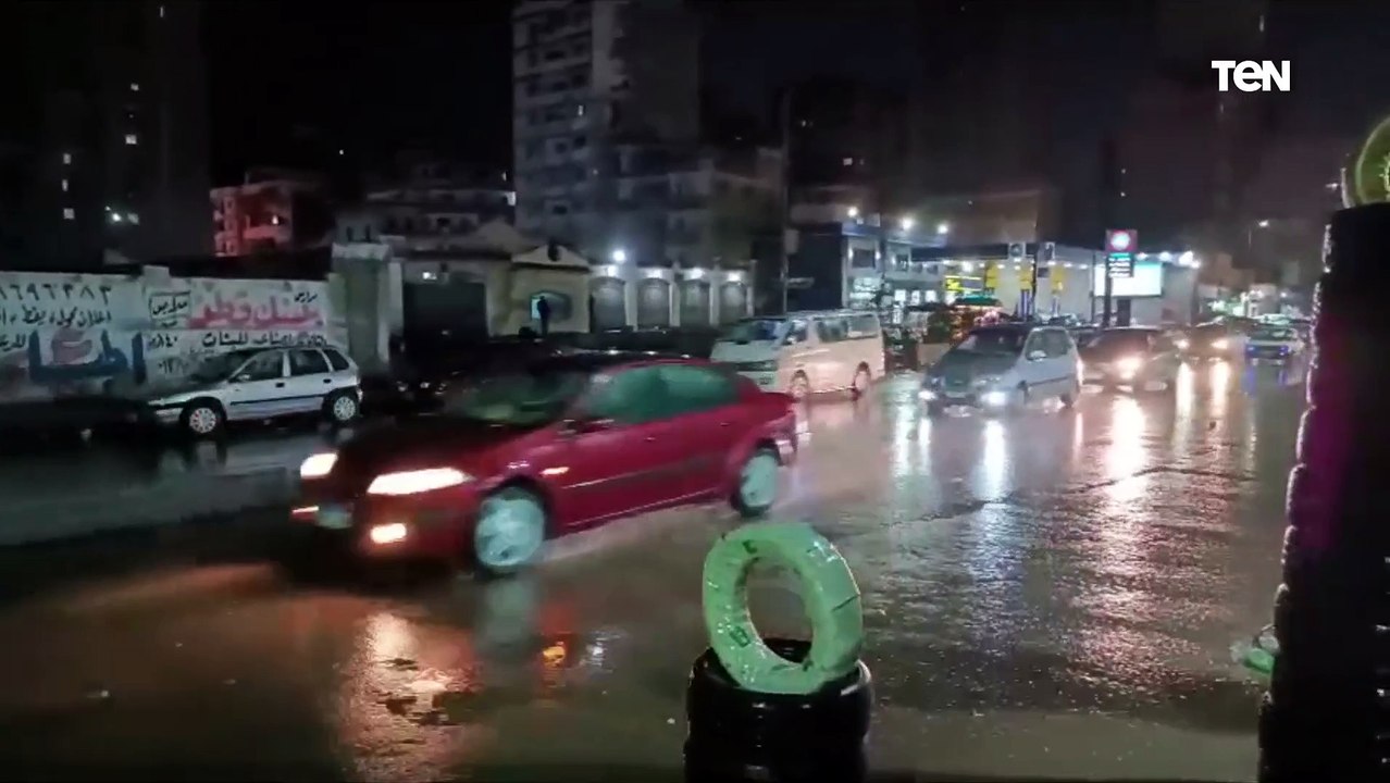 انخفاض في درجات الحرارة وسقوط امطار بكثرة بمحاف...