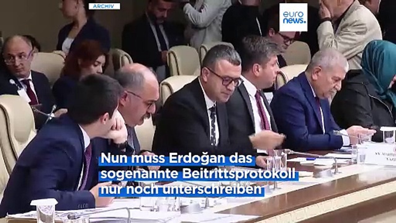 Türkei stimmt für Schwedens NATO-Beitritt
